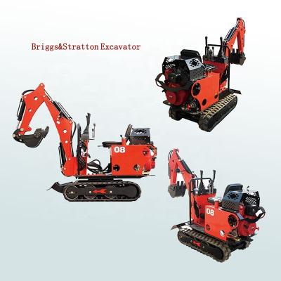 China Construction Material Shops AC08 Garden Excavators 800kg Small Electric Hydraulic Crawler Bagger Digger delivers power and performance in a compact size for sale