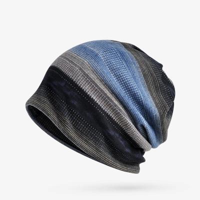 China COMMON gorro benni breathable airy stripe without jacquard outdoor elastic pullover flapper winter gorro soft benni for sale