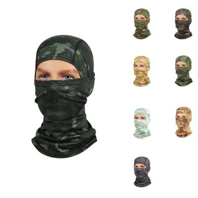 China COMMON custom ak camouflage hoodie mask ski tactical military with sun hood ears army kanye west one hole facemask designer balaclava hat for sale