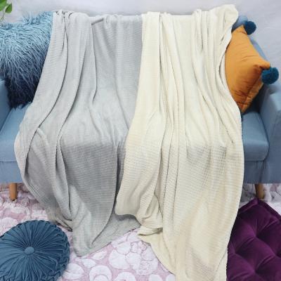 China Summer Baby Throw Fleece Soft Fleece Blanket Sustainable High Quality Soft Flannel Custom Muslin Wrap Blankets for sale