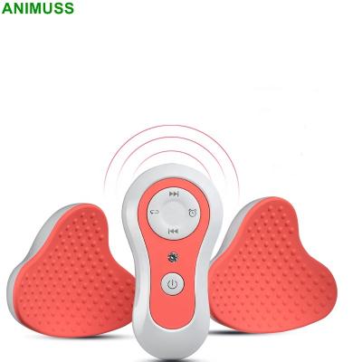 China 5 Modes Vibration EMS Portable Electric Vibrating Breast Lift Massager for sale