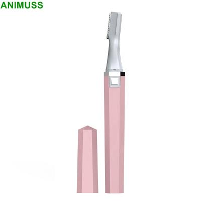 China 1 Hour Battery Operated USB Charging Electric Eyebrow Trimmer for sale