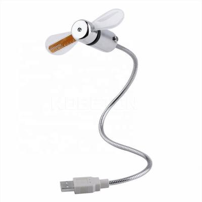 China Air Cooler OEM Is Welcomed Wholesale USB Instrument Mini Flexible LED Light Clock Time Fan for sale