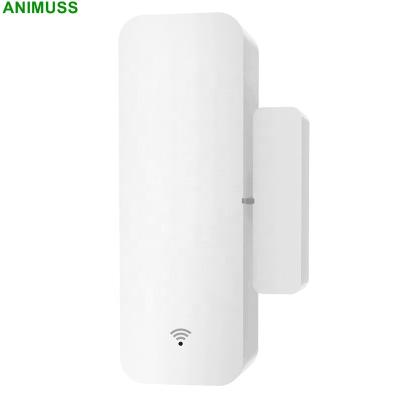 China Universal Smart Home Security Tuya APP Remote Alarm WiFi Window Door Sensor for sale