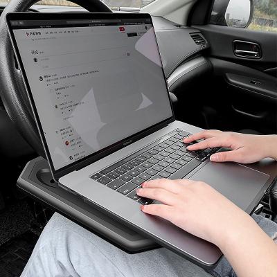 China Multifunctional Business Car Laptop Desk Dining Tables Steering Wheel/New Hot Selling Luxury Tray Table For Car for sale