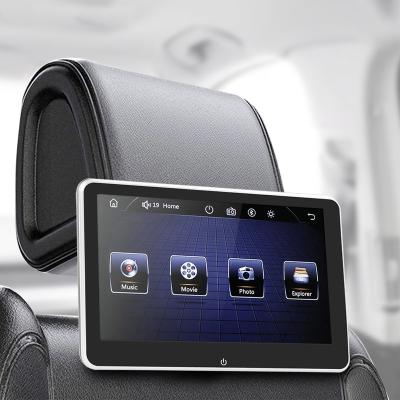 China Android 9.0 Universal Car Show Rear Seat Entertainment 1920*1080 Touch Screen MP5 VCR Headrest Car Video Monitor for sale