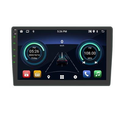 China Android 10 Inch Universal Auto Din 2 Car Video-Audio Stereo DVD Player With GPS Car Video System for sale