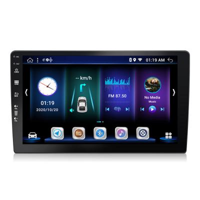 China Universal Car Stereo Radio Dual Support FM/AUX 4G Touch Screen DVD Player Android Car Din GPS System for sale