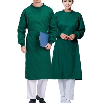 China Medical Reusable Dental Women Anti-wrinkle Men Sterile Unisex Hospital Nurse Reusable Customized Uniform Surgical Gowns for sale