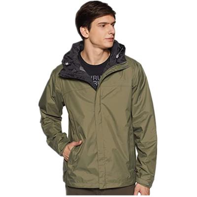 China Viable Wholesale Solid Color Waterproof Jacket Hooded Oversized Grown Zip Up Jacket For Man for sale