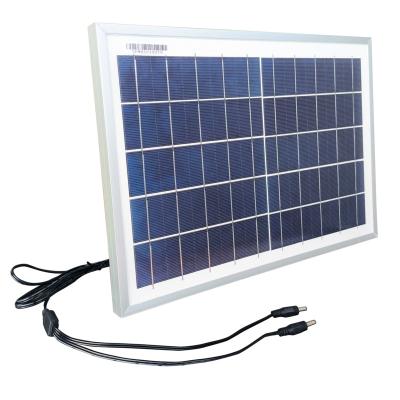 China Portable Wholesale Solar lighting system 10W Mono Portable Mini Solar Panel For Charging Mobile for sale