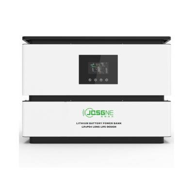 China 48V100AH Lithium Lifepo4 Battery 6Kw Hybrid Solar Inverter Mmpt Charger Home Energy Storage Systems ESS pro 6KW/5KWH for sale