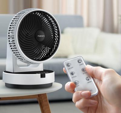 China Hotel China New Product Summer With TUYA APP 9 Speed ​​Control Cross Base 9 Inch Table Desk Fan for sale