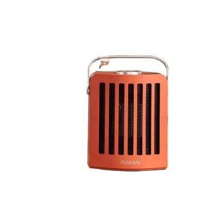 China Hotel Electronic Ceramic Floor Stand Heater 950W PTC Orange Blue Green With 60 Degree Rotate For Home Office for sale