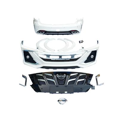 China New PP+ABS Style PP Auto Parts Body Kits Front Bumper Modified Car Auto For Patrol Y62 for sale