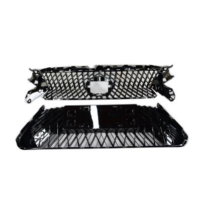 China ABS Grill Car Bumper Grill For Lexus ES Upgrade LS Style Black Grill for sale