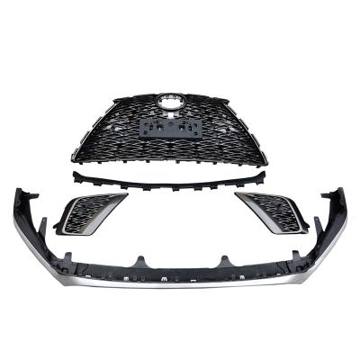 China ABS FOR Front Grill Guard for LEXUS NX 2018 Gray /Black F-sport Model HONEYCOMB GRILL BODY KIT AUTO ACCESSORIES for sale