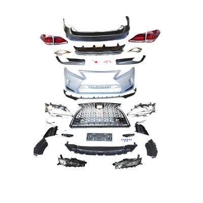 China New PP+ABS+IRON Car Body Styling Bumper Kits For Lexus RX 09-11 Upgrade To 20 Body Kits Grill Conversion Bumper Kit for sale