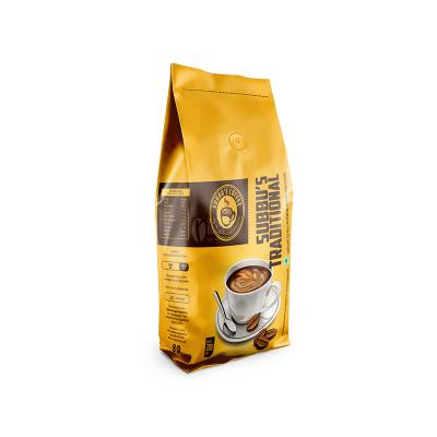 China Recycled Materials Printed Coffee Bags Custom Design 4oz Coffee Bags Heat Sealing Bag Packing Coffee for sale