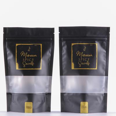 China Wholesale Moisture Proof Degradable Plastic Degradable Tea Food Packaging Eco Ziplock Paper Bag for sale