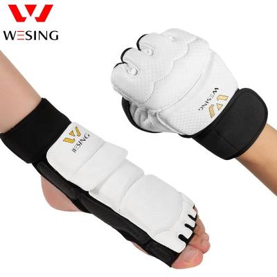 China Wesing Unisex Custom Made Glove Taekwondo Foam Protective Taekwondo Hand Foot Protector Gloves for sale