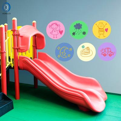 China For Removable Toy Kindergarten Dry Board Writing Erase Wall DS1.0-4A2 Sticker Teaching Aids For Children for sale