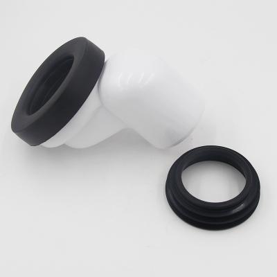 China Modern Bathroom Toilet WC Pan Connector Rubber Gasket Seal Toilet offset Connector Rubber Gasket for sale