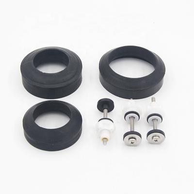 China Modern 3pcs pack Sponge rubber toilet gasket Screw Set Toilet tank rubber gasket with Fixing screws Gasket Toiet Sanitary 2