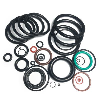 China Traditional Custom High  fpm ffkm hnbr nbr fkm silicone epdm rubber oring seals o rings for sale