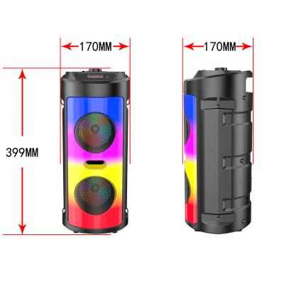 China Lithium battery LED flashing light equipment / yes plastic built-in colorful amplifiers / speaker for sale