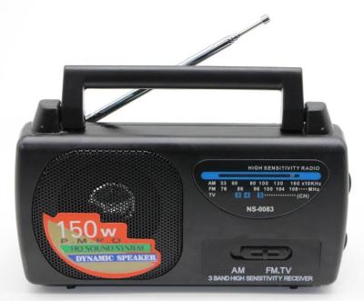 China High Sensitivity AM Receiver / Built-in Speaker FM /SW 3 Band Multiband Fm Radio Portable for sale