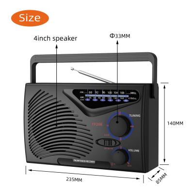 China PORTABLE classic design music radio fm handheld for sale