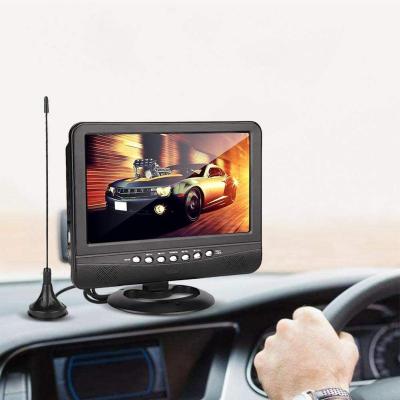 China PORTABLE TV Suitable Outdoor 9.5 Inch Home Analog Portable TV Mini Battery USB FM for sale