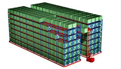 China Het selectieve Op zwaar werk berekende Pallet Rekken met de Verf van de Poederdeklaag eindigt Te koop