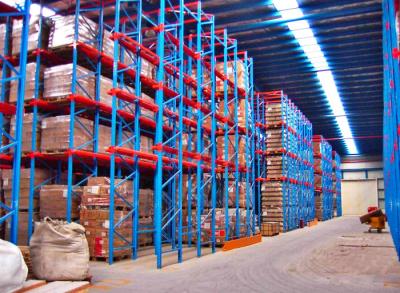 China Estantería de varias filas durable de Warehouse, sistemas de acero del tormento de 6000m m en venta