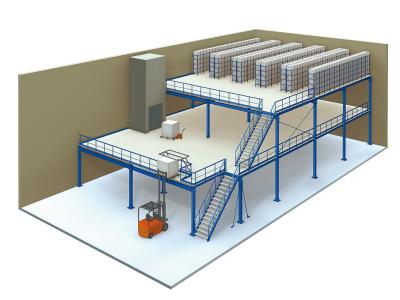 Cina 3 pavimenti di mezzanino industriali dei livelli in vendita