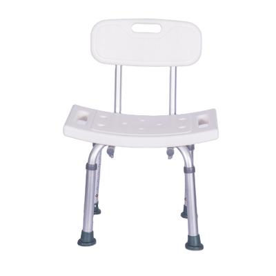 China Modern Comfortable Goods Bath Aluminum Adjustable Disabled Shower Chair For The Elderly for sale