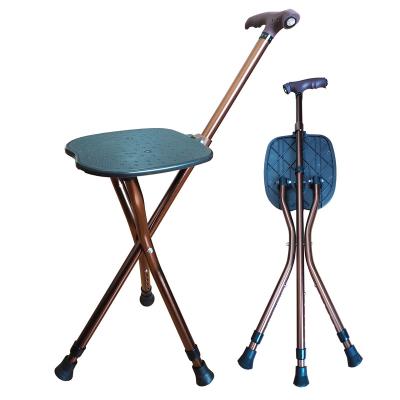 China Convenient Tripod Multifunctional Adjustable Folding Kickstand With Seat for sale