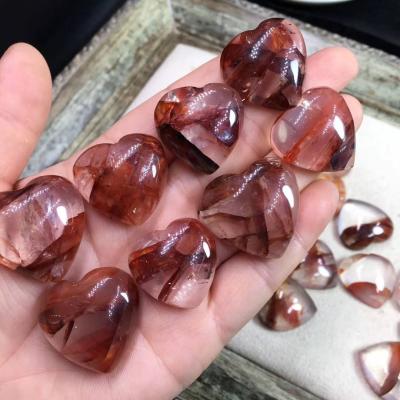 China China Wholesale Crystal Jewelry Tumbled Stone Natural Crystal Gemstone Red Plastic Flowers for sale