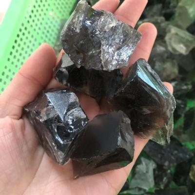 China China Wholesale Natural Raw Tea Crystal Rough Smoky Quartz Crystal from China Tumbled Stones for sale