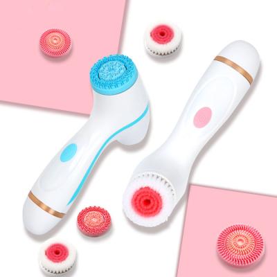 China Factory Direct Sales Face Lift Cleansing Brush Face Remover Beauty Facial Massage Sweep Electric Sonic Facial Cleansing Brush for sale