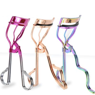 China With Instruction Manufacturers Supply Color Mini Eyelash Curler Rubber Protective Eyelash Tool Eyelash Curler for sale