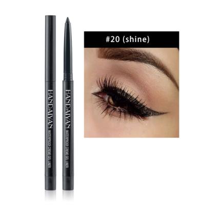 China Waterproof 12 Hours Long-lasting Makeup Non Smudge Glue Pen Eyeliner Multicolor Long Lasting Eyeliner for sale