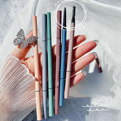 China Beginner Eyebrow Pencil Refill Waterproof Hexagonal Water And Sweat Resistant Eyebrow Pencil for sale