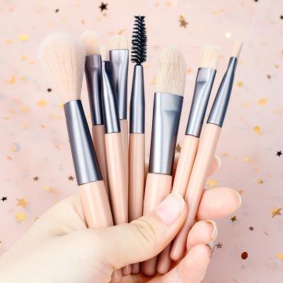 China Makes Apply Makeup Free Sample Makeup Brush Set Custom Logo Makeup Brush Set for sale