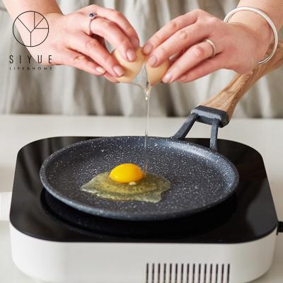 China Sustainable New Style High Quality Kitchen Frying Pan Cookware Non Stick Egg Steak 3121 for sale