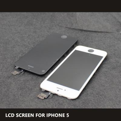 China Apple mobile phone screen assembly iphone5 generation LCD touch screen LCD for sale