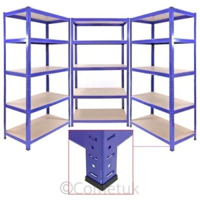 China Corrosion Protection Boltless Storage Rack Steel Warehouses Metal Shelving Rack for sale