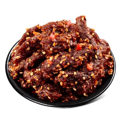 China Shu Dao Xiang Online Wholesale Shop Dry Beef Jerky Processing Plant OEM Products 88g Normal Food Spicy Meat for sale