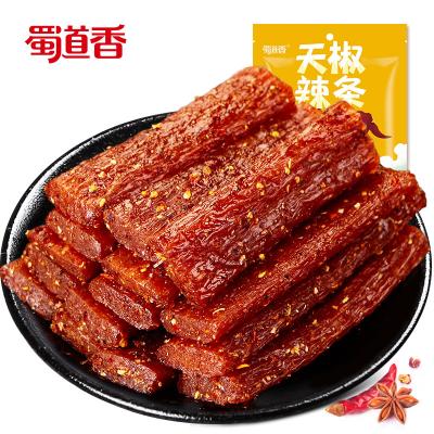 China Shu Dao Xiang Spicy Strip 100g OEM Gluten Latiao Bulk Spicy Snack Vegans Chinese Wholesale Snack Manufacturer for sale